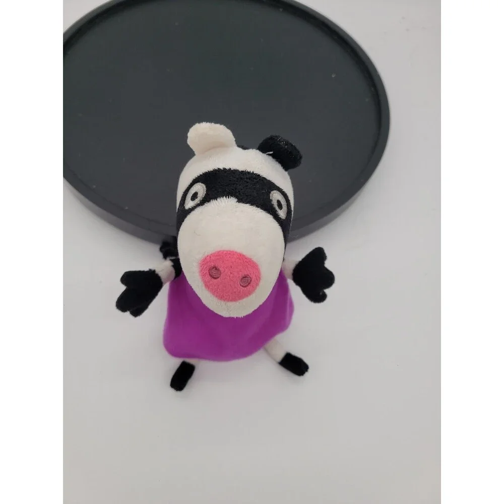 TY Beanie Babies Peppa  Pig  Zoe  Zebra Plush Stuffed Animal Toy Tag Error 7